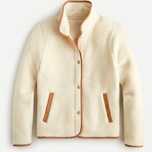 NWT J. Crew Polartec Sherpa Fleece